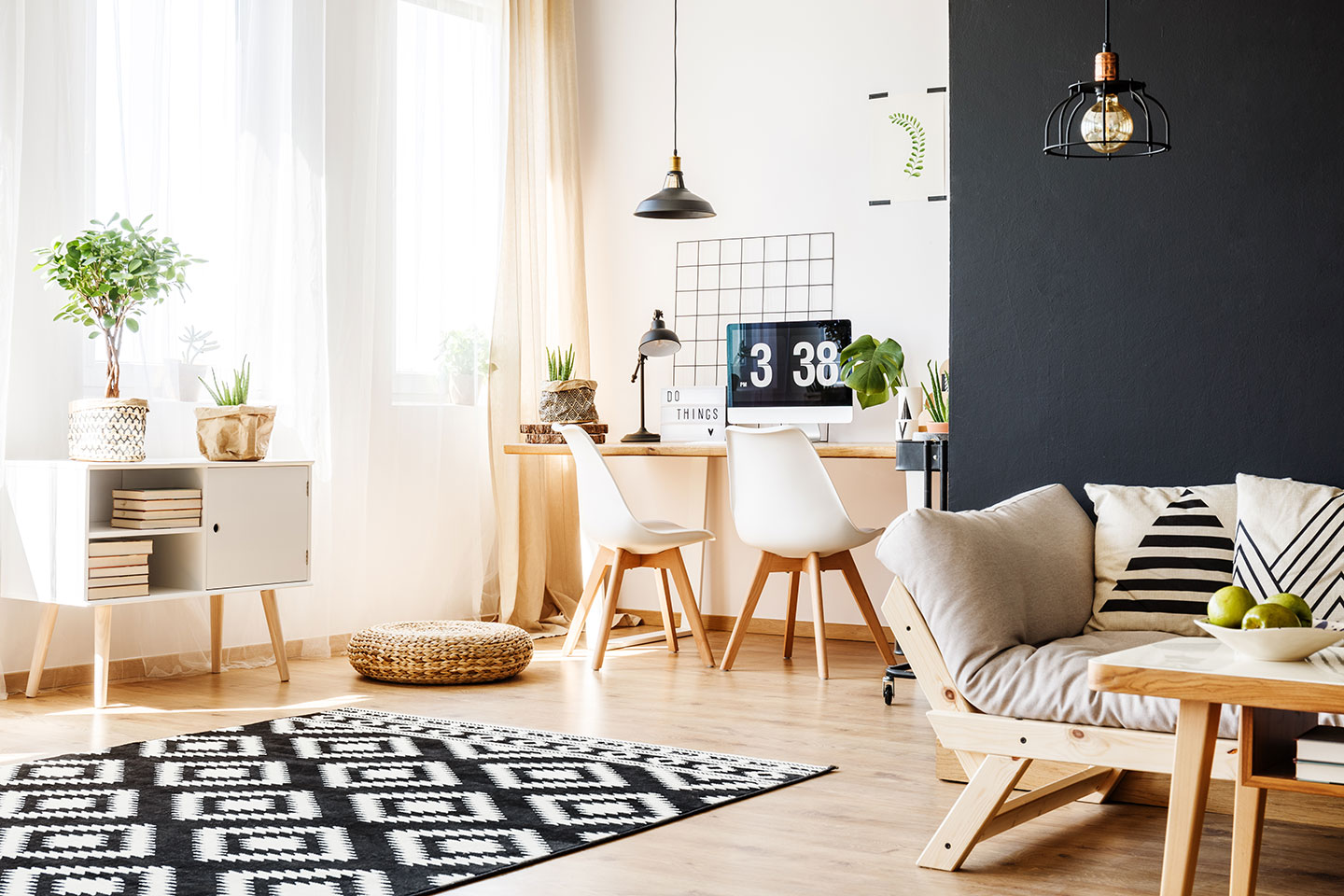Two-bedroom with storage